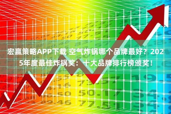 宏赢策略APP下载 空气炸锅哪个品牌最好？2025年度最佳炸锅奖：十大品牌排行榜颁奖！